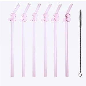 Zara Barbie Straw Set of 6 NWT